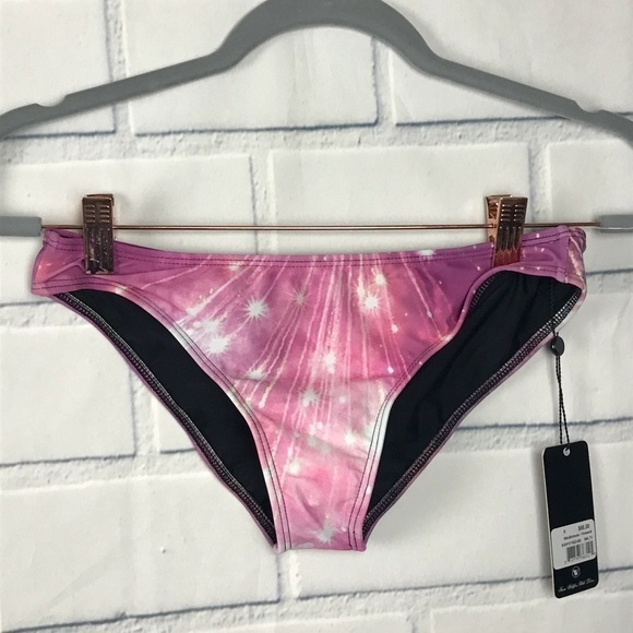 Wildfox Swim Fireworks Sparks Bikini Bottom Small - Picture 1 of 3